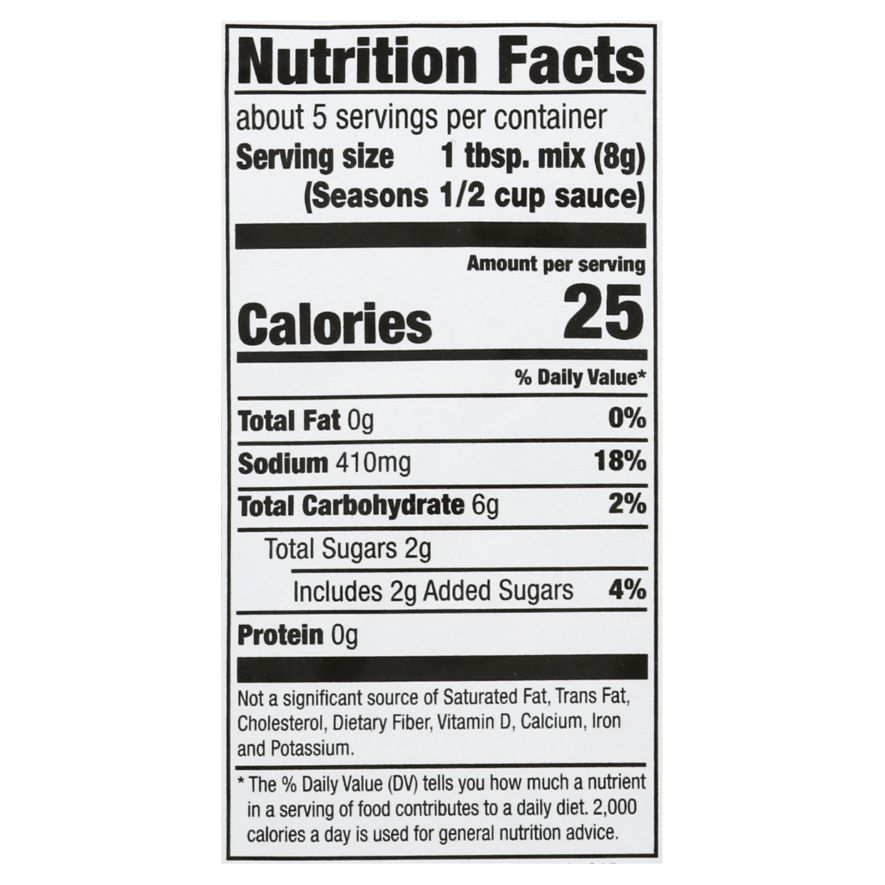 McCormick Thick & Zesty Spaghetti Sauce Mix 1.37 oz
