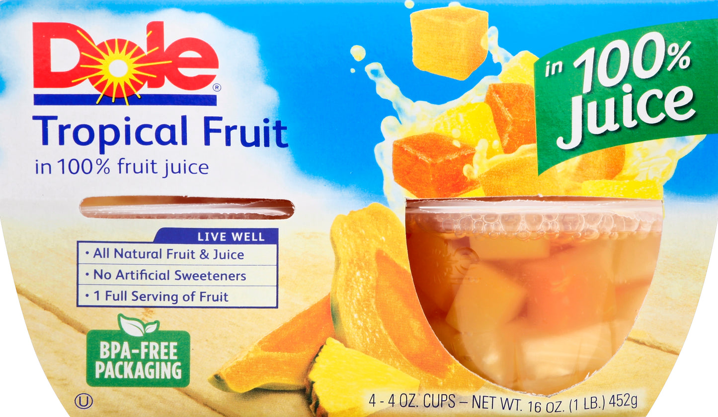 Dole Tropical Fruit 4 ea