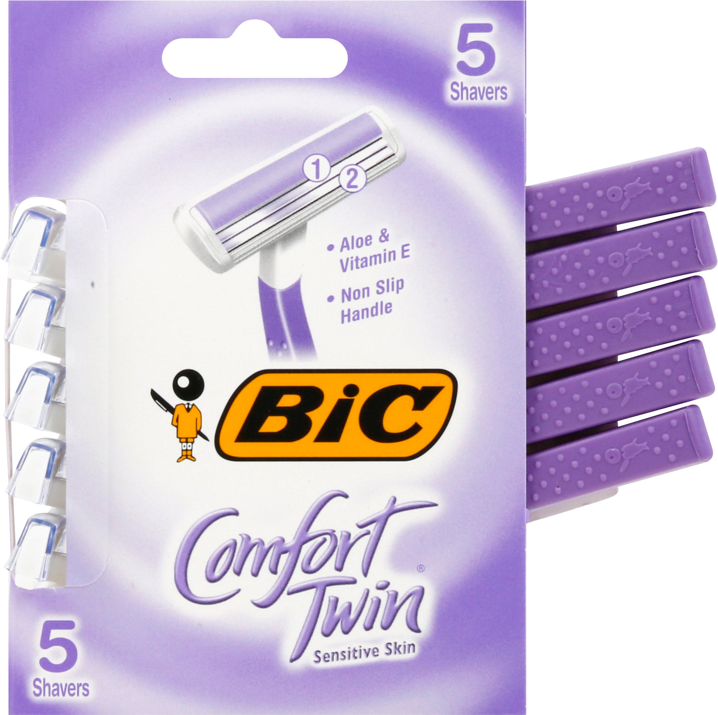 BiC Comfort Twin Sensitive Skin Shaver 5 ea