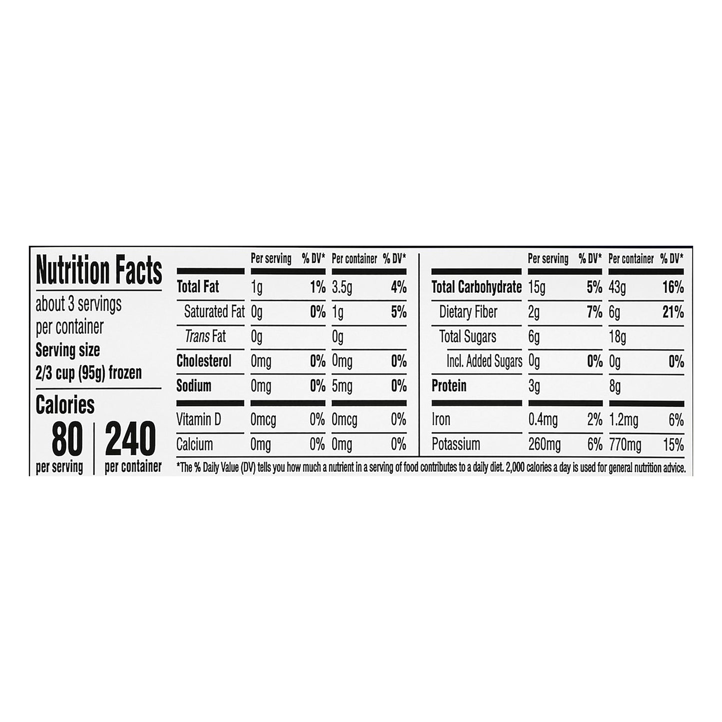 Birds Eye Steamfresh Super Sweet Corn 10 oz