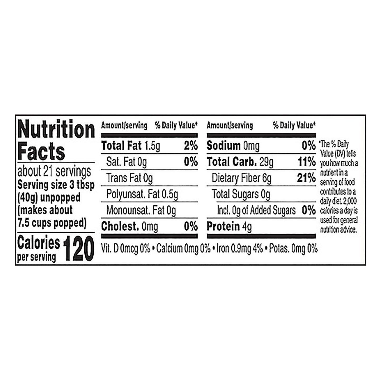 Orville Redenbachers Gourmet Original Popping Corn 30 oz