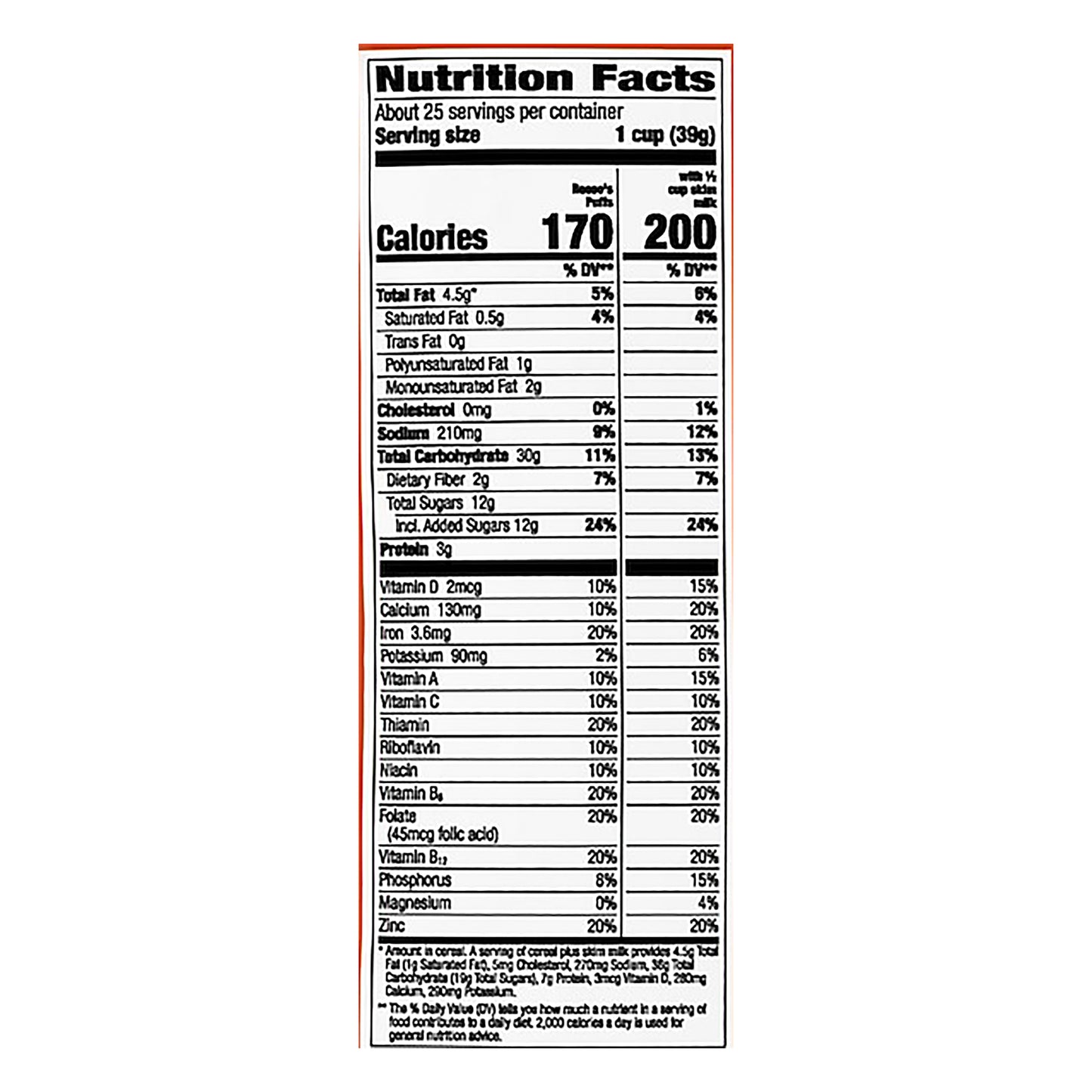 Reese's Puffs Sweet and Crunchy Peanut Butter Corn Puffs 35 oz