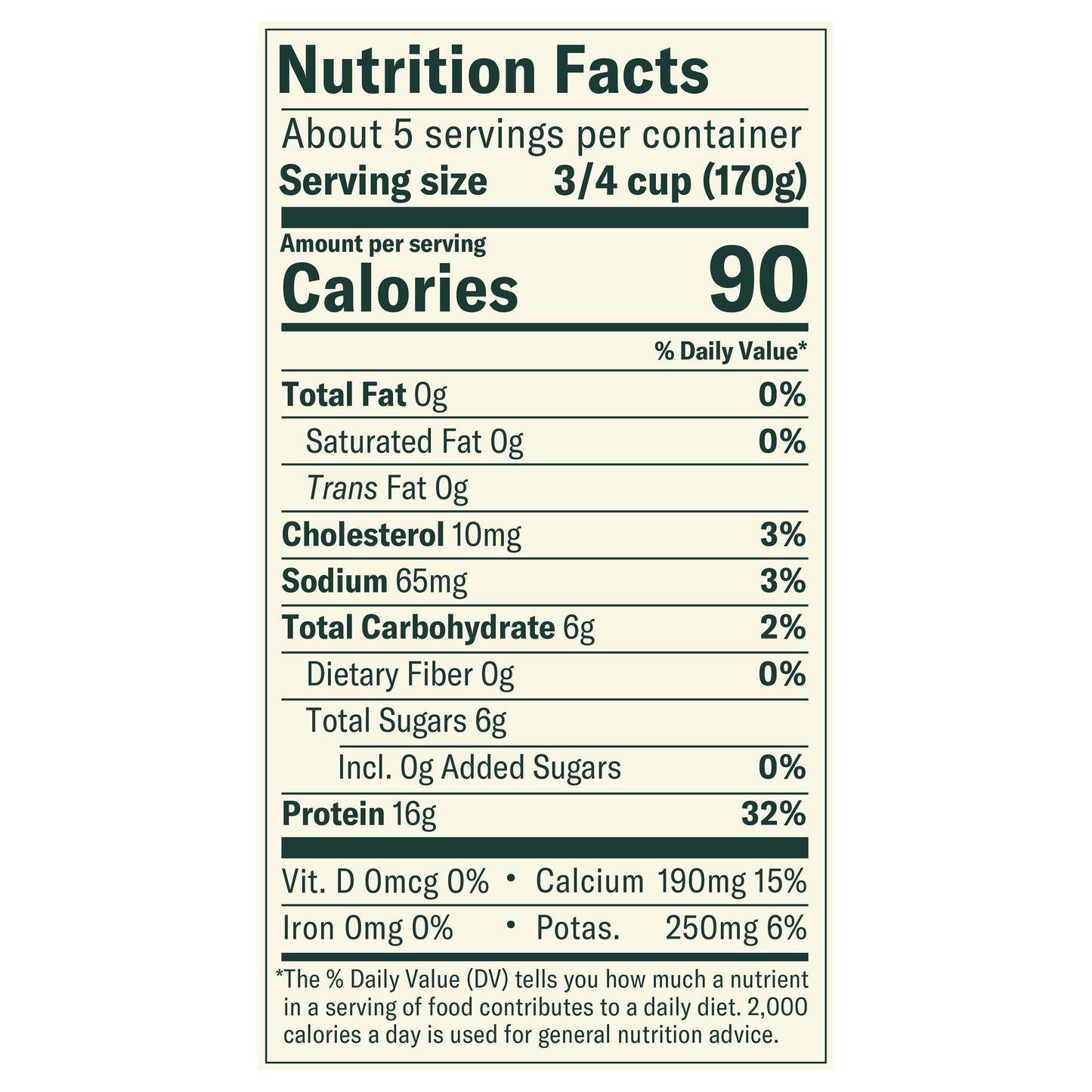 Chobani Greek Non-Fat Plain Yogurt 32 oz