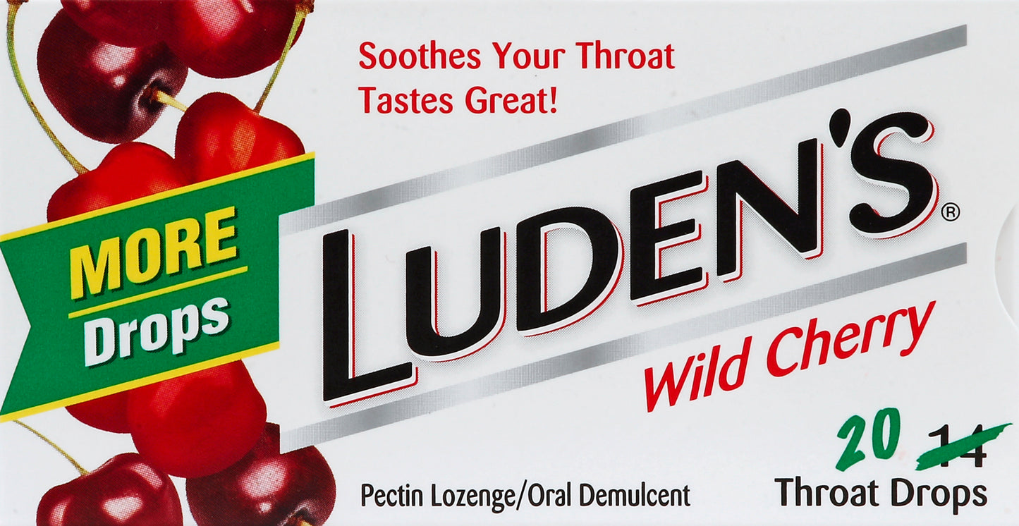 Ludens Throat Drops 20 ea