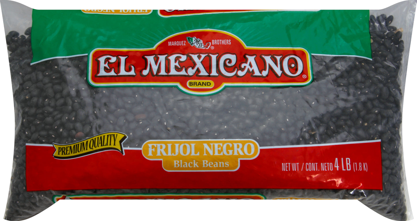 El Mexicano Black Beans 4 lb