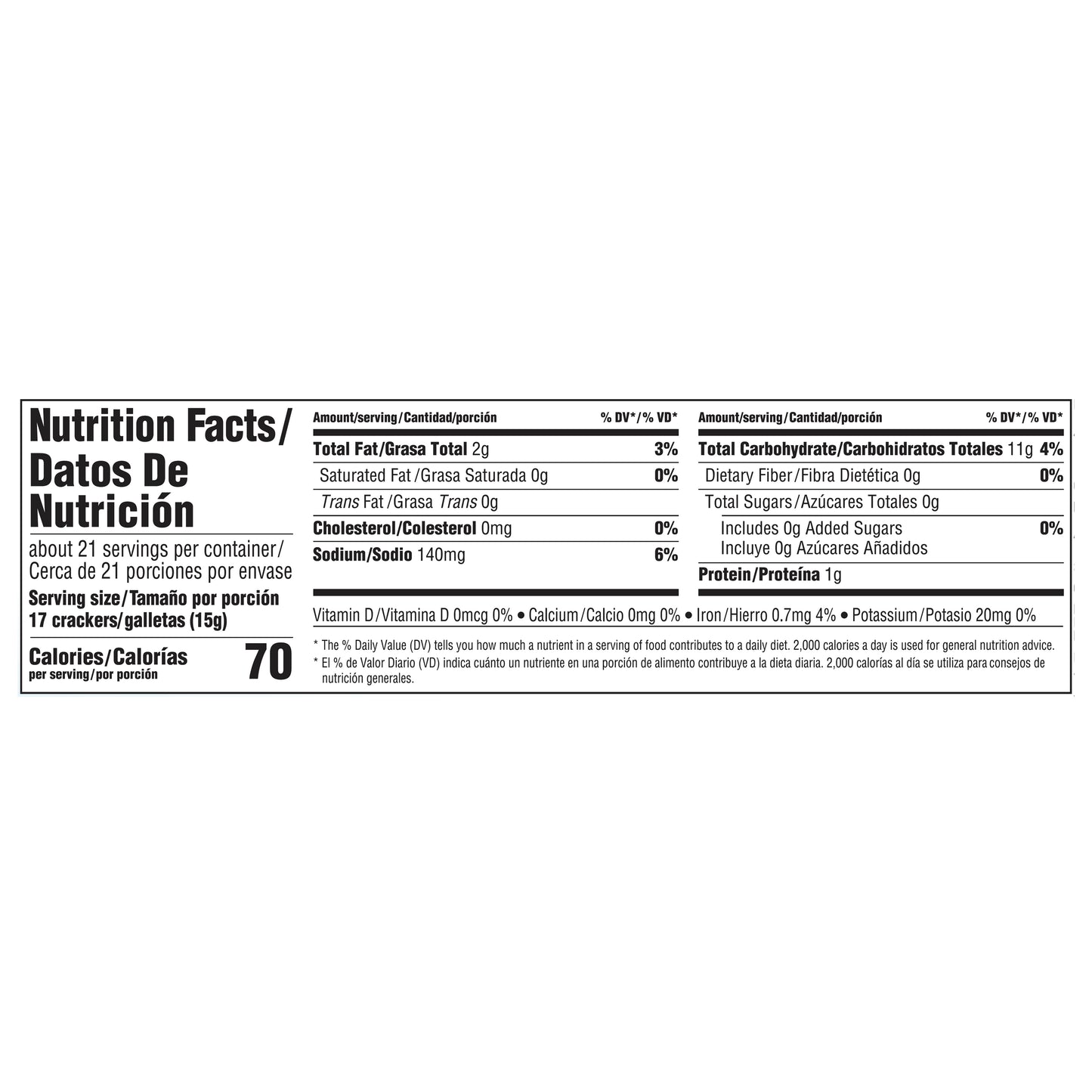PARENT - MONDELEZ GLOBAL LLC (SNACKS US) Premium Carton Original Mini BE Update 620989 11 oz English