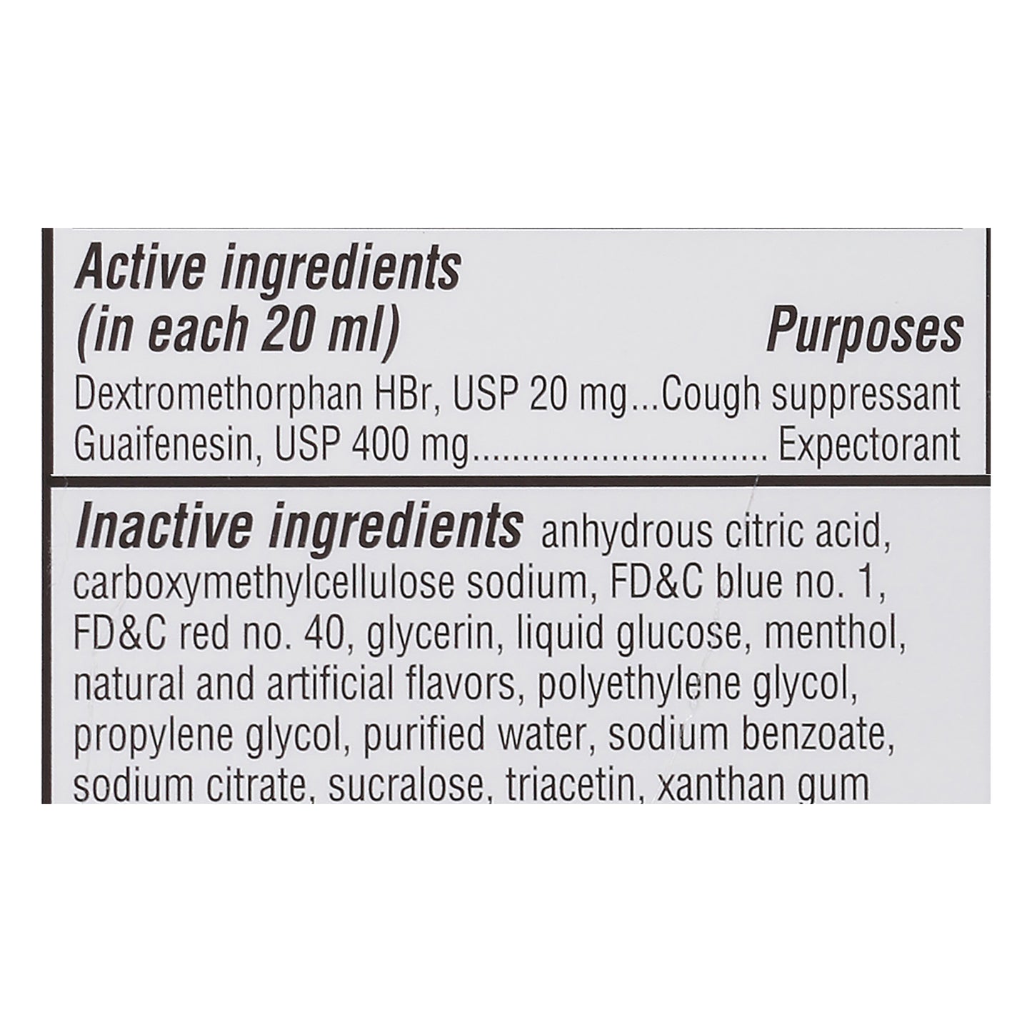 Robitussin Adult Maximum Strength Cough + Chest Congestion DM 4 oz