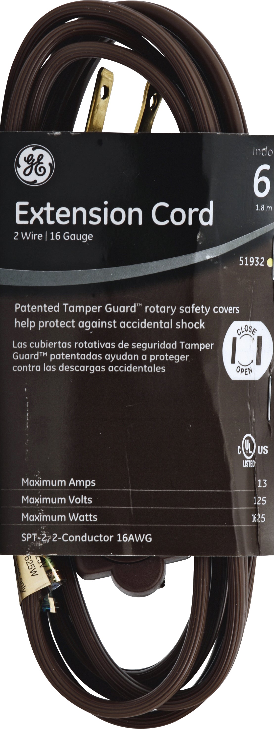 GE Extension Cord 1 ea