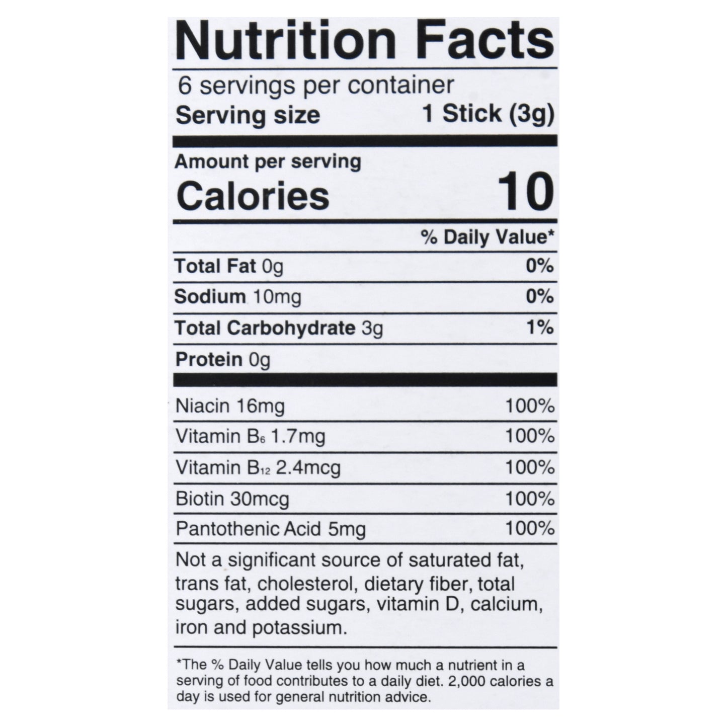 Pure Kick 6 Pack Energy Mango Acai Drink Mix 6 ea
