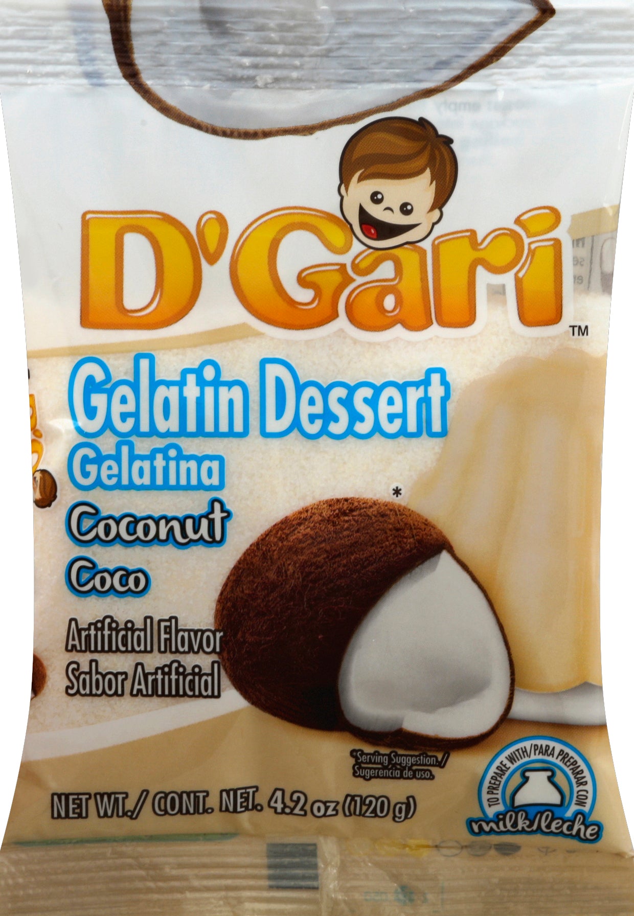 D'Gari Gelatin Dessert 4.2 oz