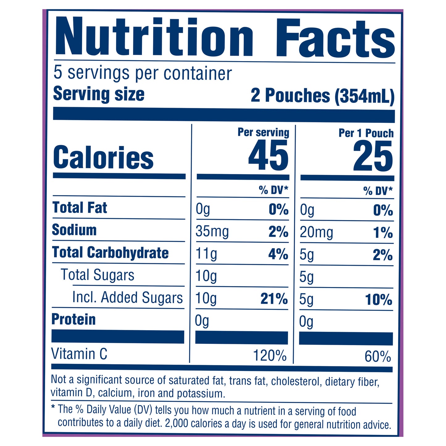 Kool-Aid Jammers Grape Flavored Drink 6 fl oz 10 ea Box