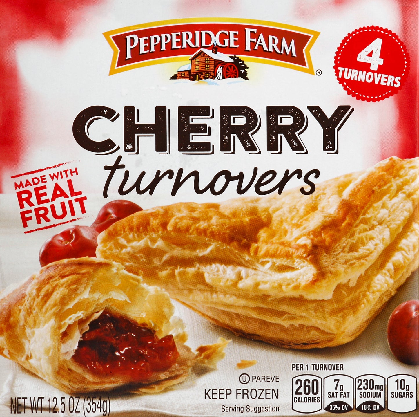 PEPPERIDGE FARM Turnovers 4 ea