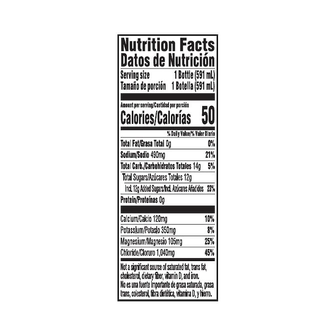 Gatorade Rapid Rehydration Electrolyte Beverage Strawberry Kiwi 20 Fl Oz Bottle