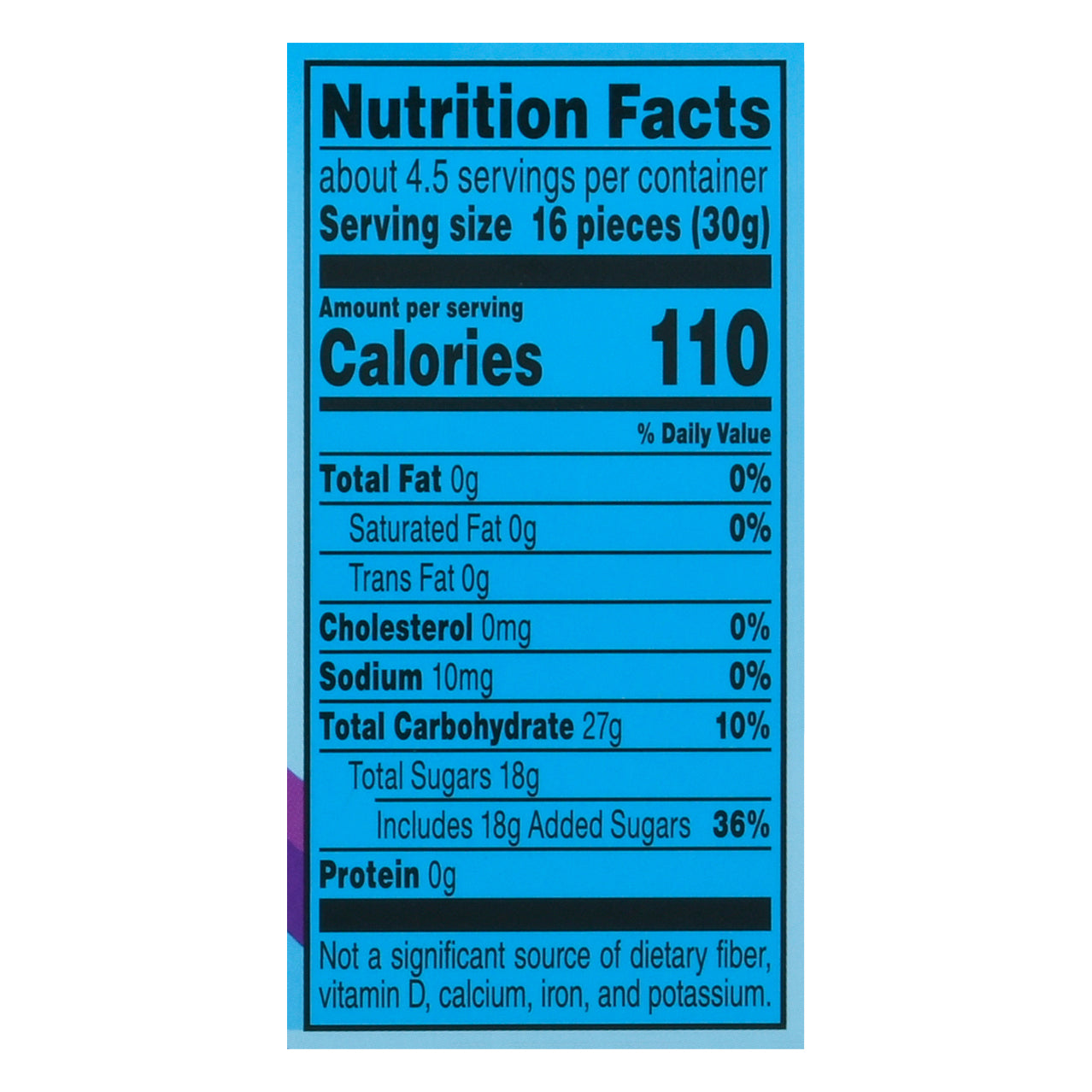 Mike and Ike 10 Flavors Mega Mix Candy 5.0 oz