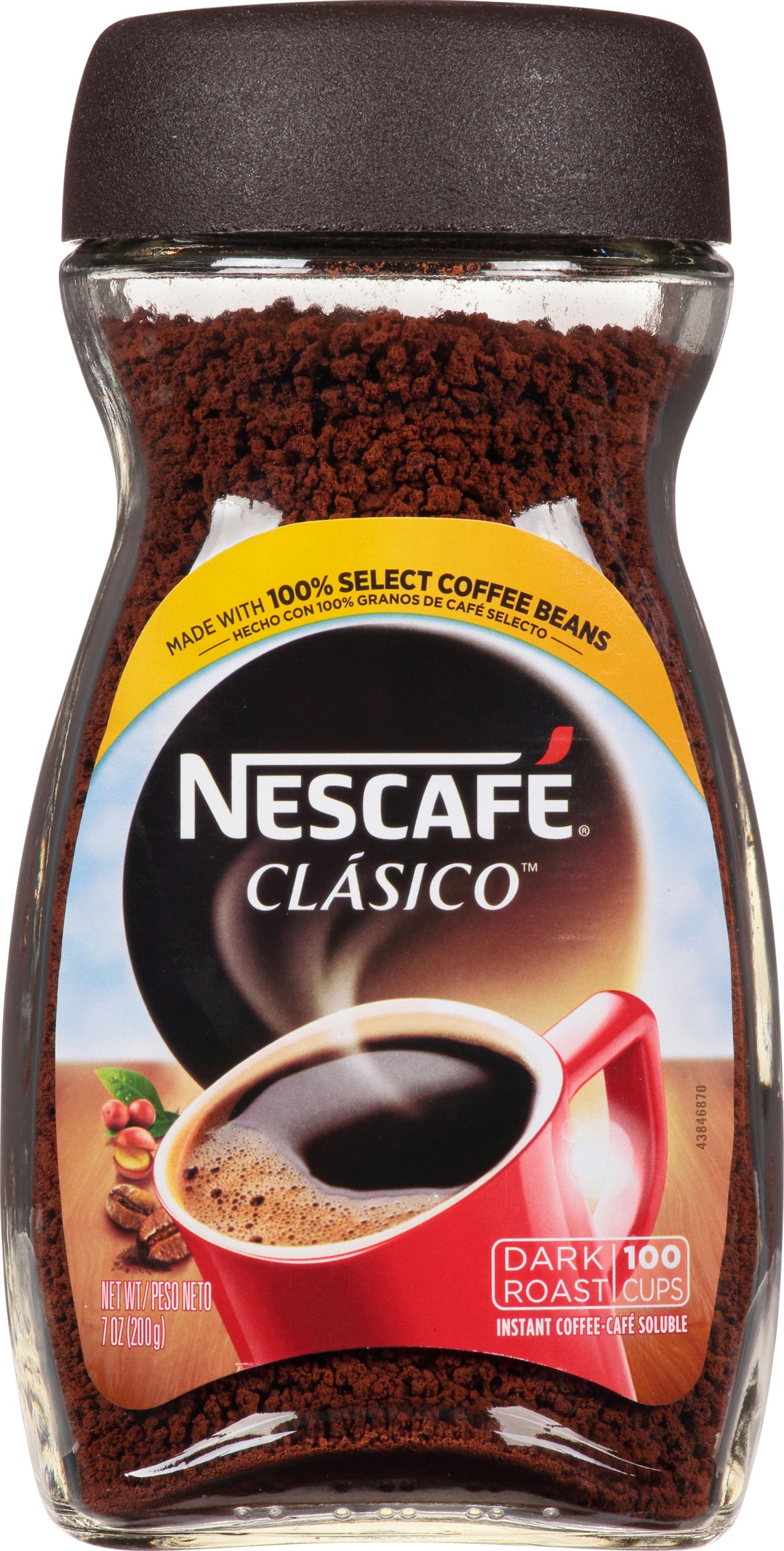 Nescafe Clasico Instant Dark Roast Coffee 7 oz