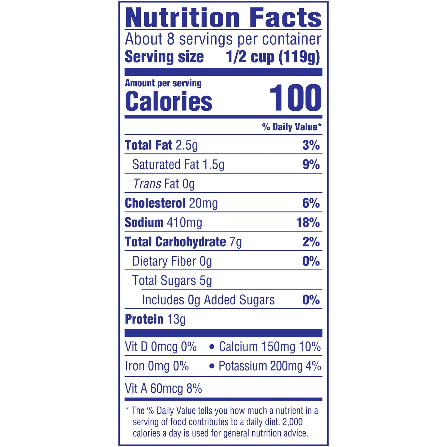 Knudsen Small Curd Low Fat 2% Milkfat Cottage Cheese 32 oz. Tub