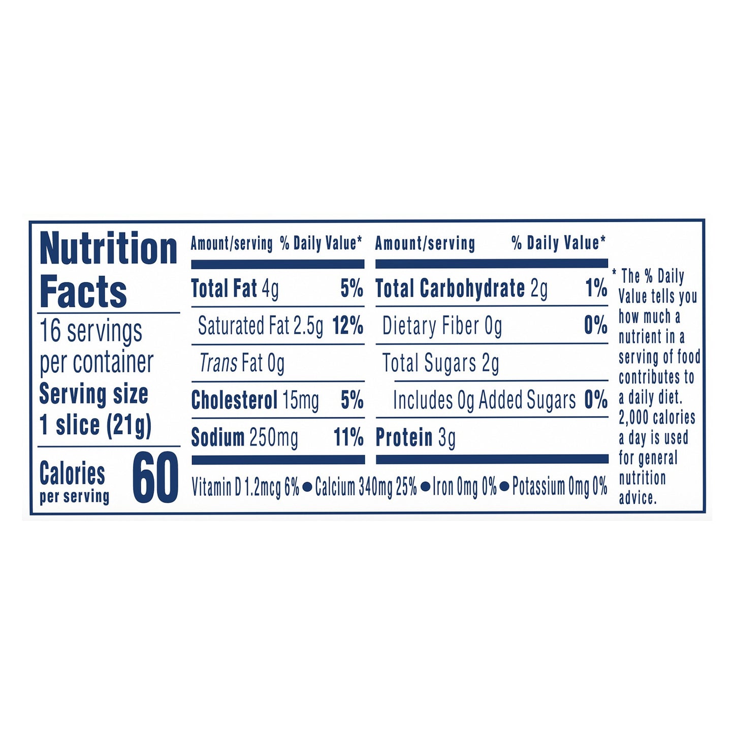 Kraft Singles American 16 Slices (60231-00001 - C34343777) 12 oz (340g)