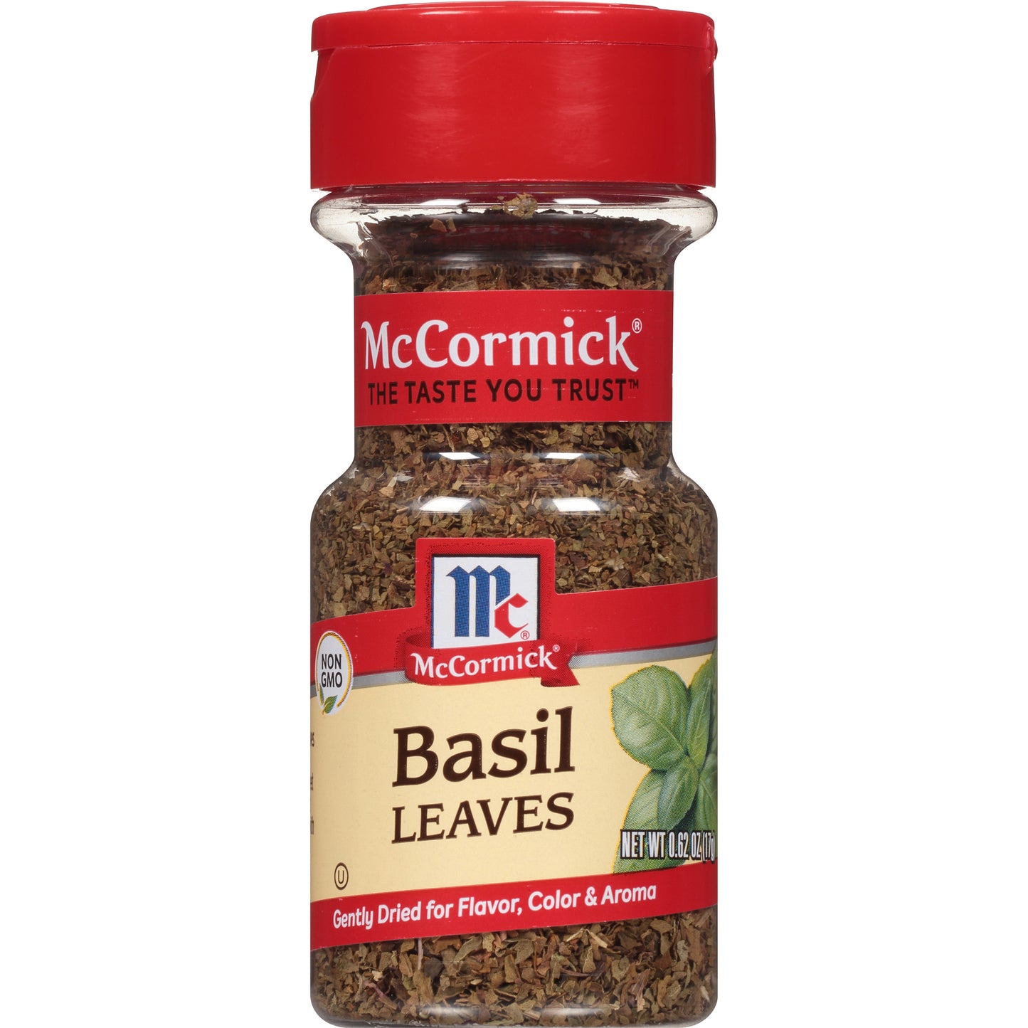 McCormick® Basil Leaves 0.62 oz. Shaker