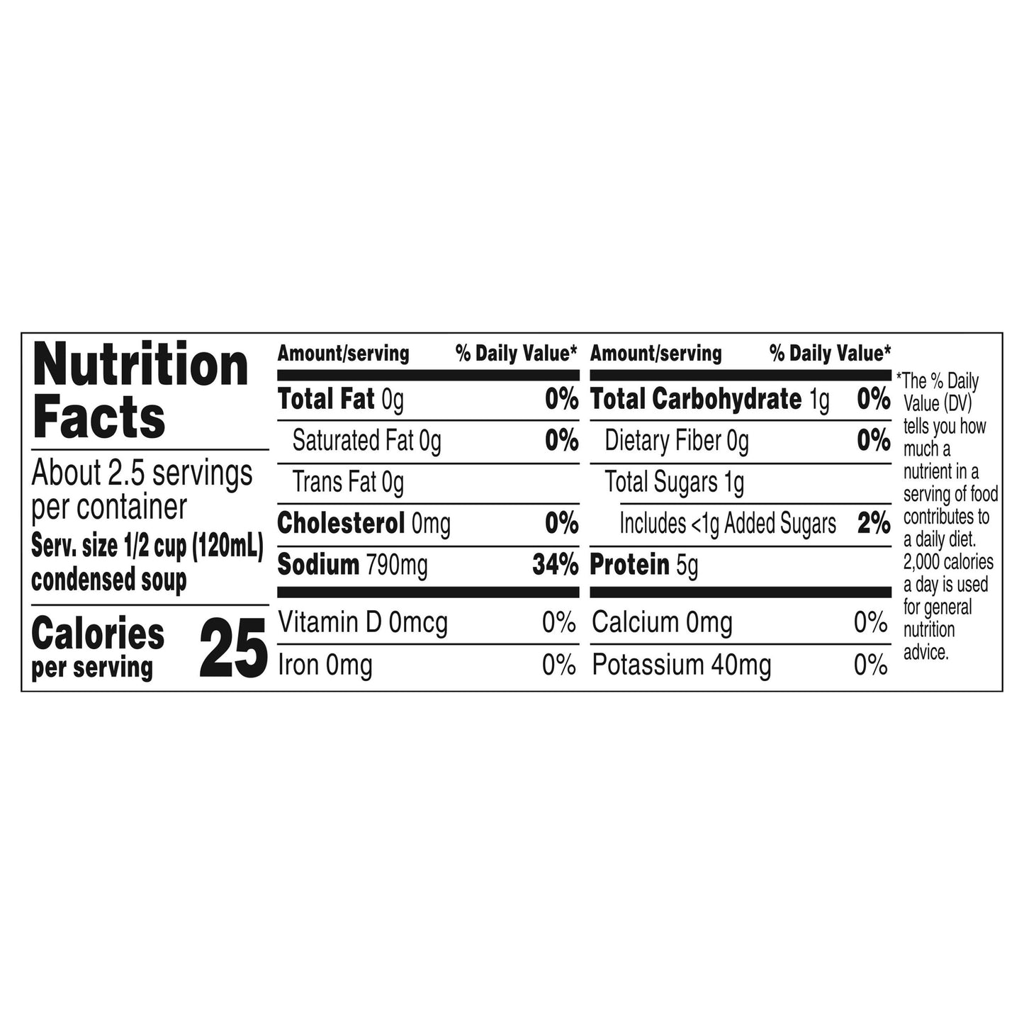 Campbell's Beef Consomme Condensed Soup 10.5 oz