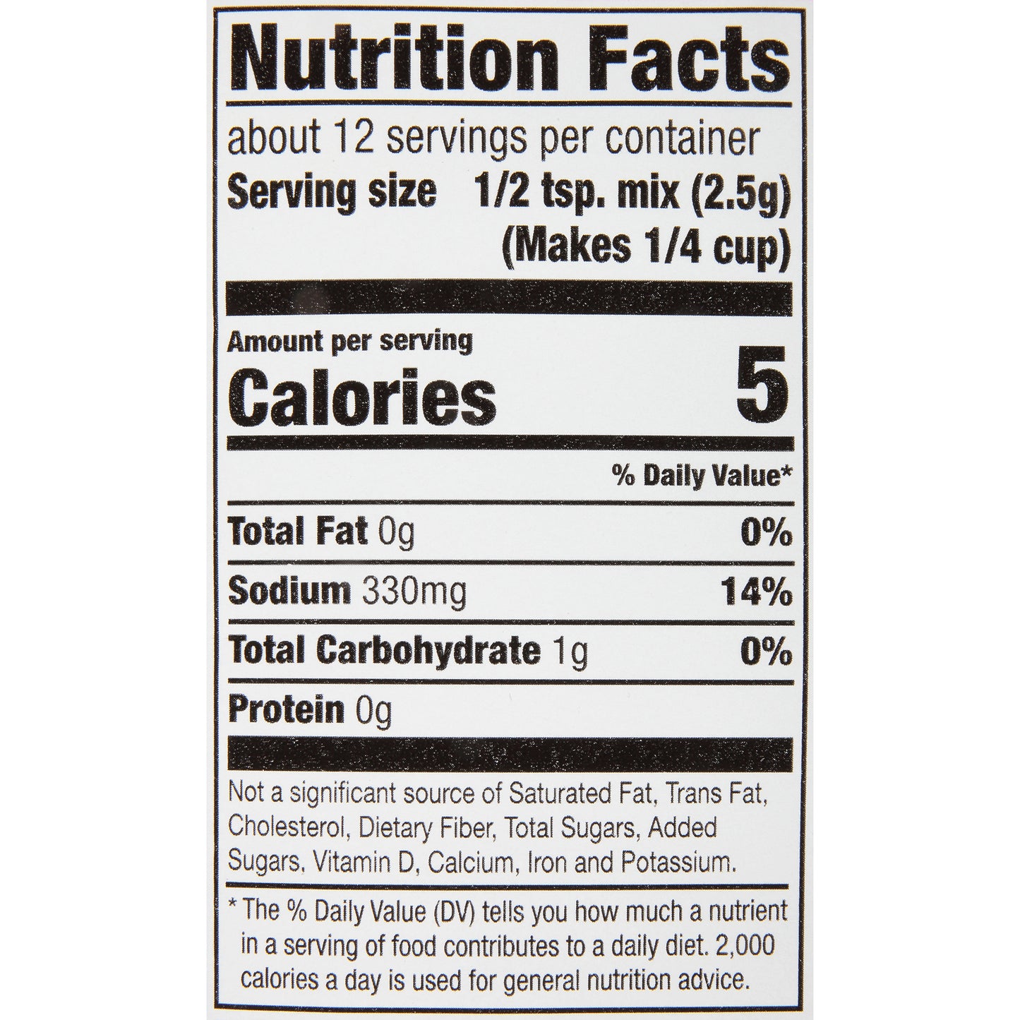 McCormick® Au Jus Gravy Mix 1 oz. Packet