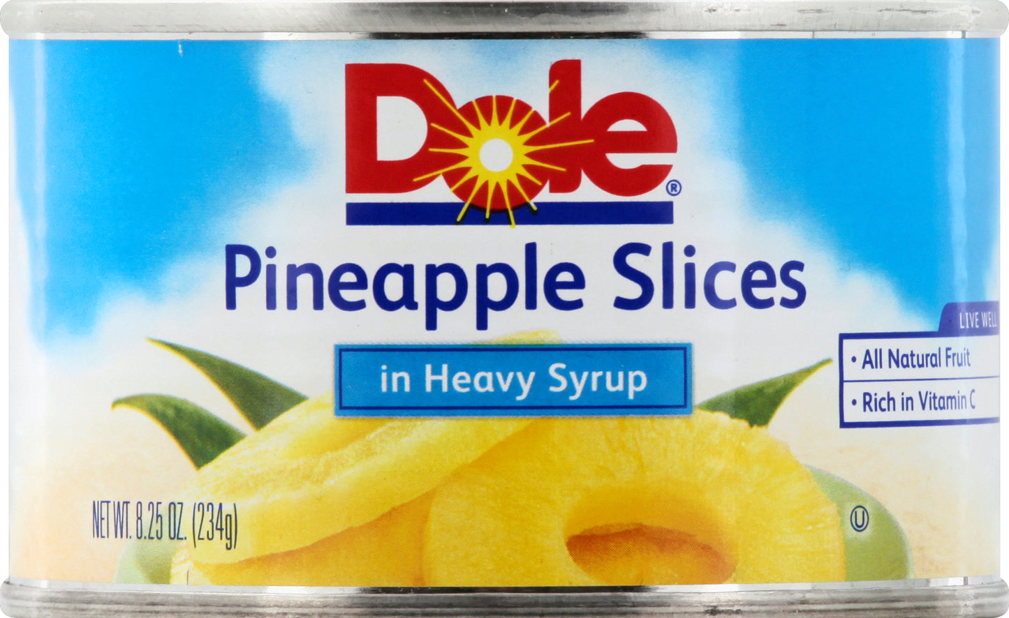 Dole Pineapple 8.25 oz