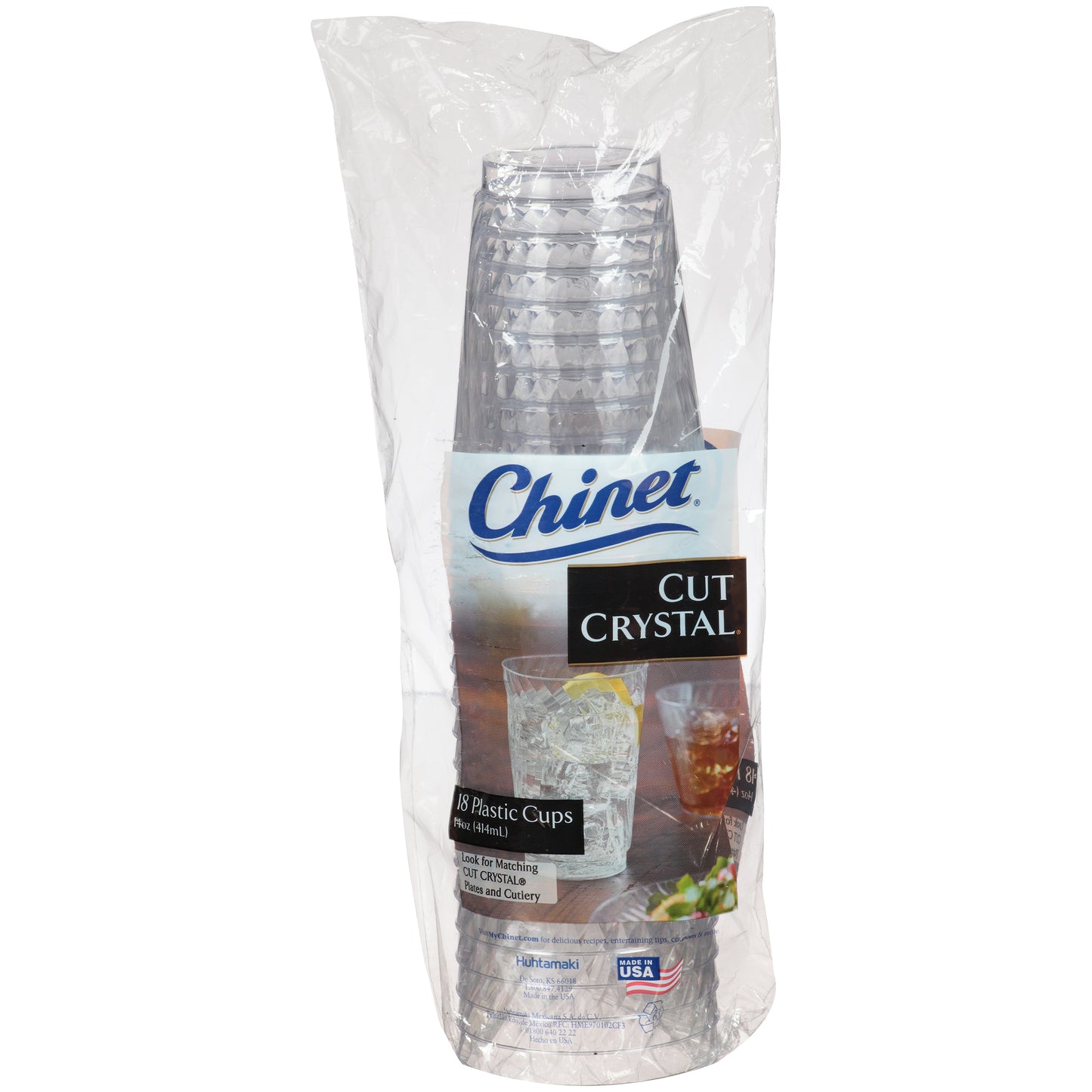 Chinet Crystal® 14oz Cup (18 Count)