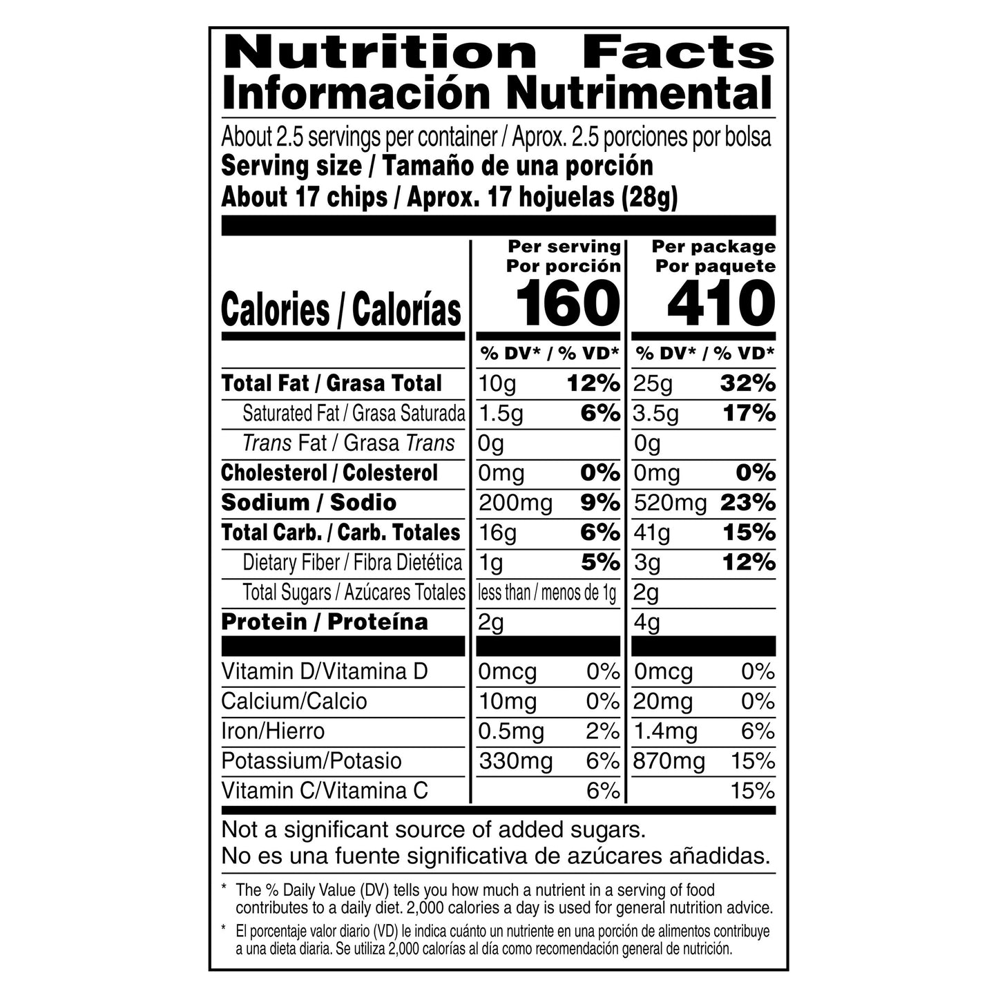 Lay's Potato Chips Limon Flavored 2 5/8 Oz