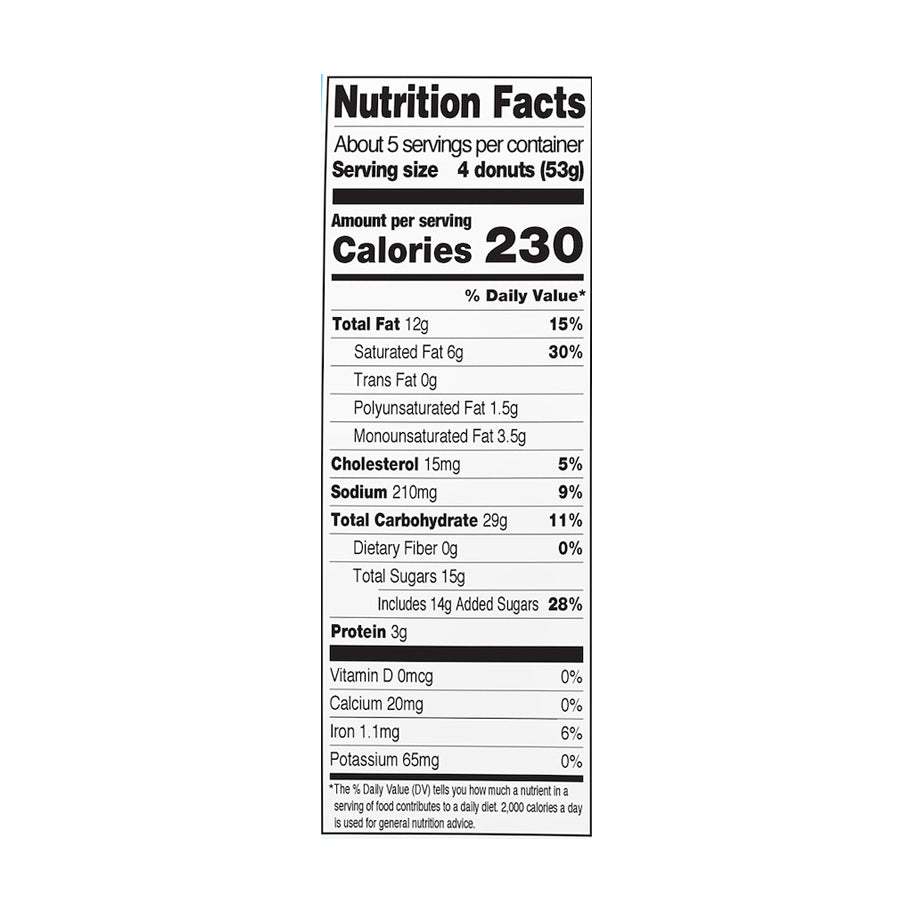 Snack Cakes, Little Debbie Family Pack Powdered Mini Donuts (bagged)
