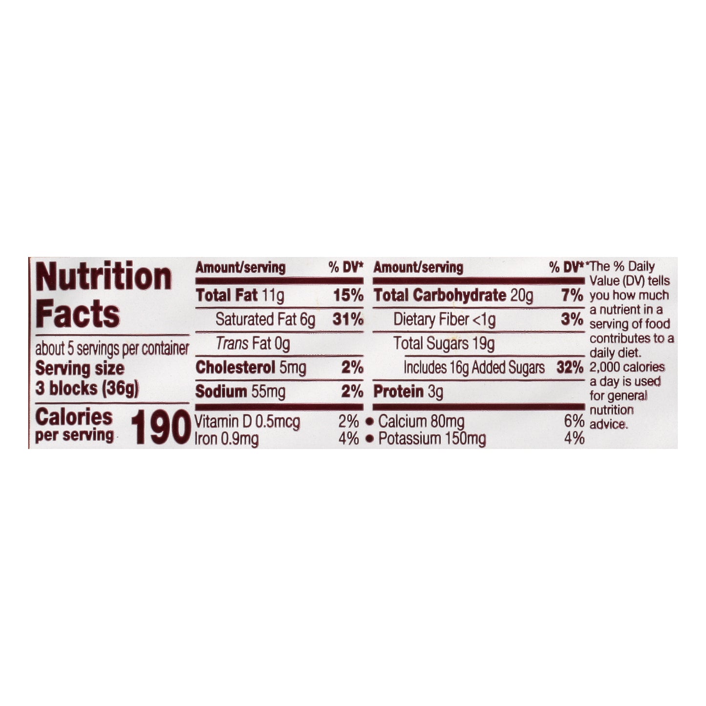 Hershey's Symphony Giant Creamy Almonds & Toffee Chips Milk Chocolate 6.8 oz