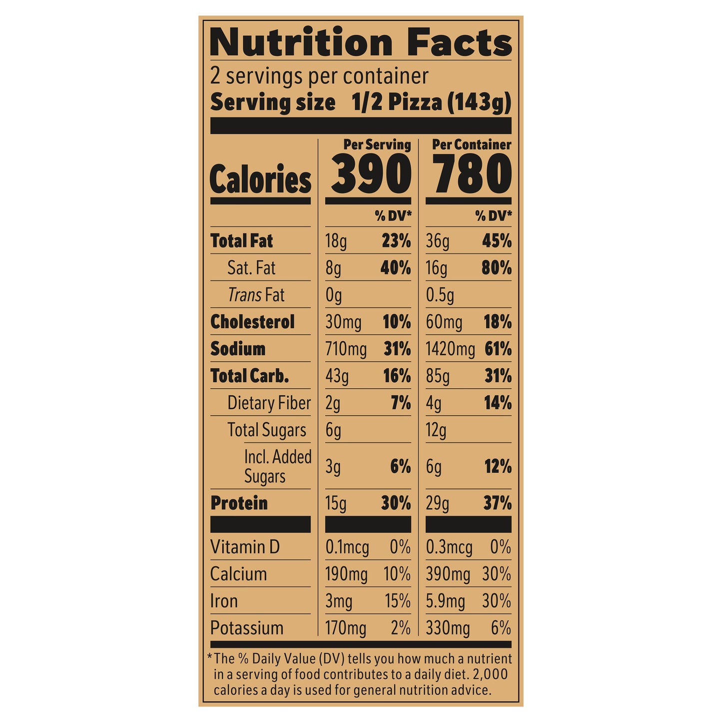 DiGiorno Smalls Traditional Crust Supreme Pizza Carton 10 oz