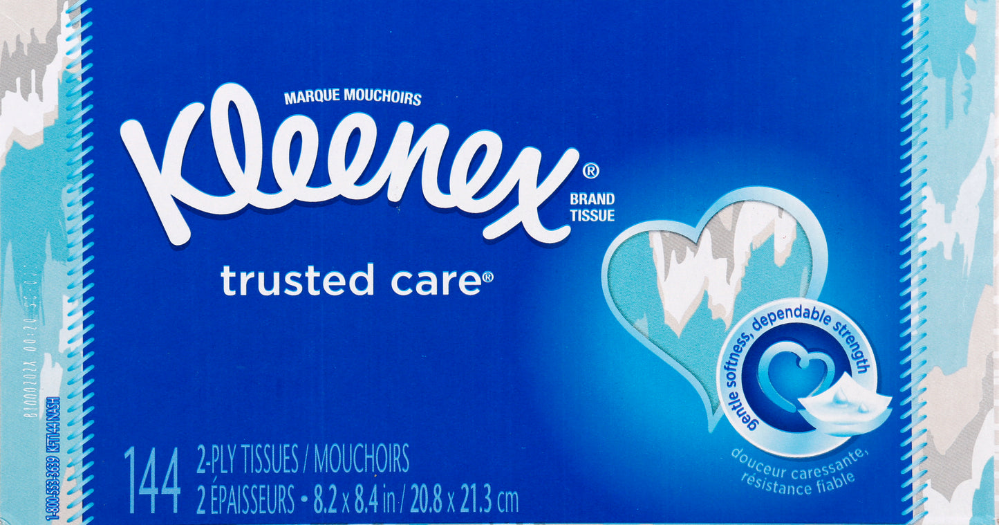 Kleenex Trusted Care 2-Ply Tissue 144 ea
