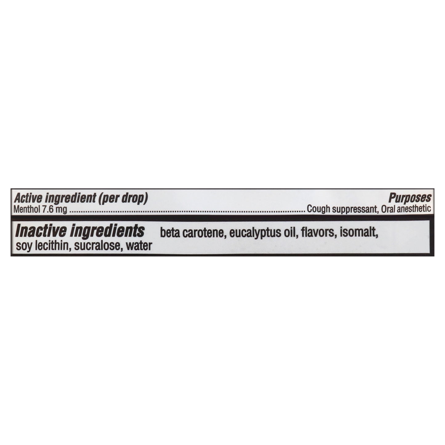 Halls Sugar Free Relief Drops Honey Lemon Flavor Cough Suppressant/Oral Anesthetic 25 ea