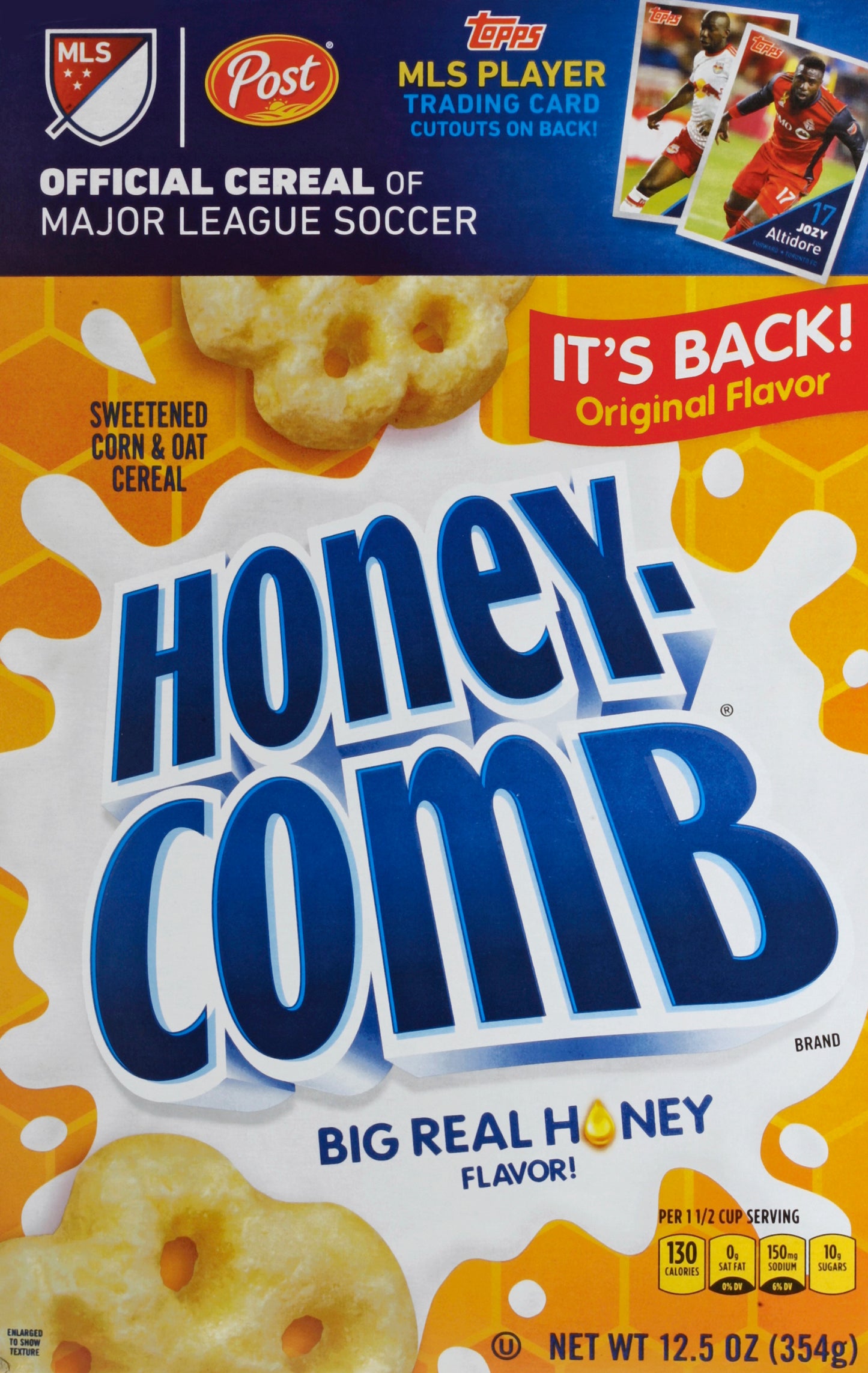Honey Comb Cereal 12.5 oz