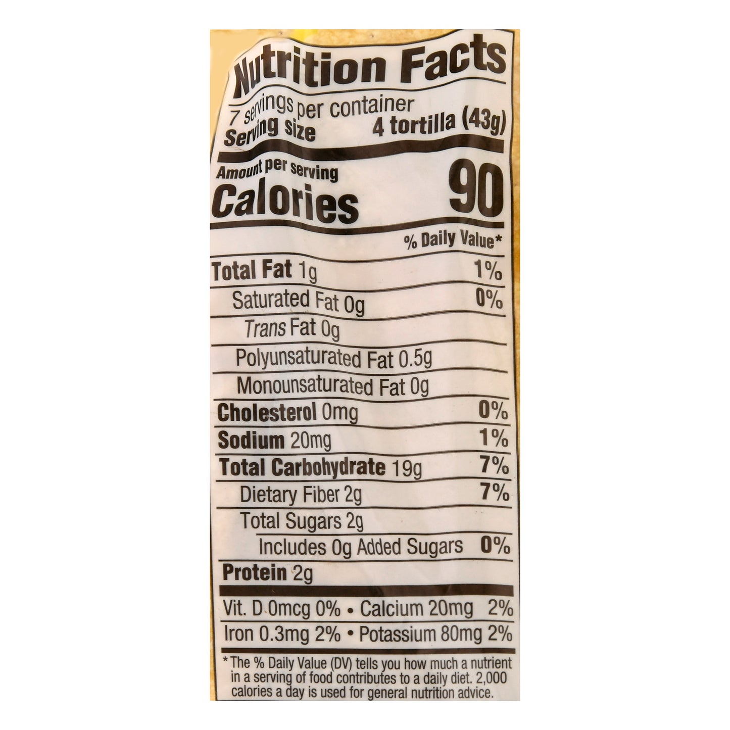 Mission Yellow Corn Super Soft 25 Calories Tortillas 30 ea