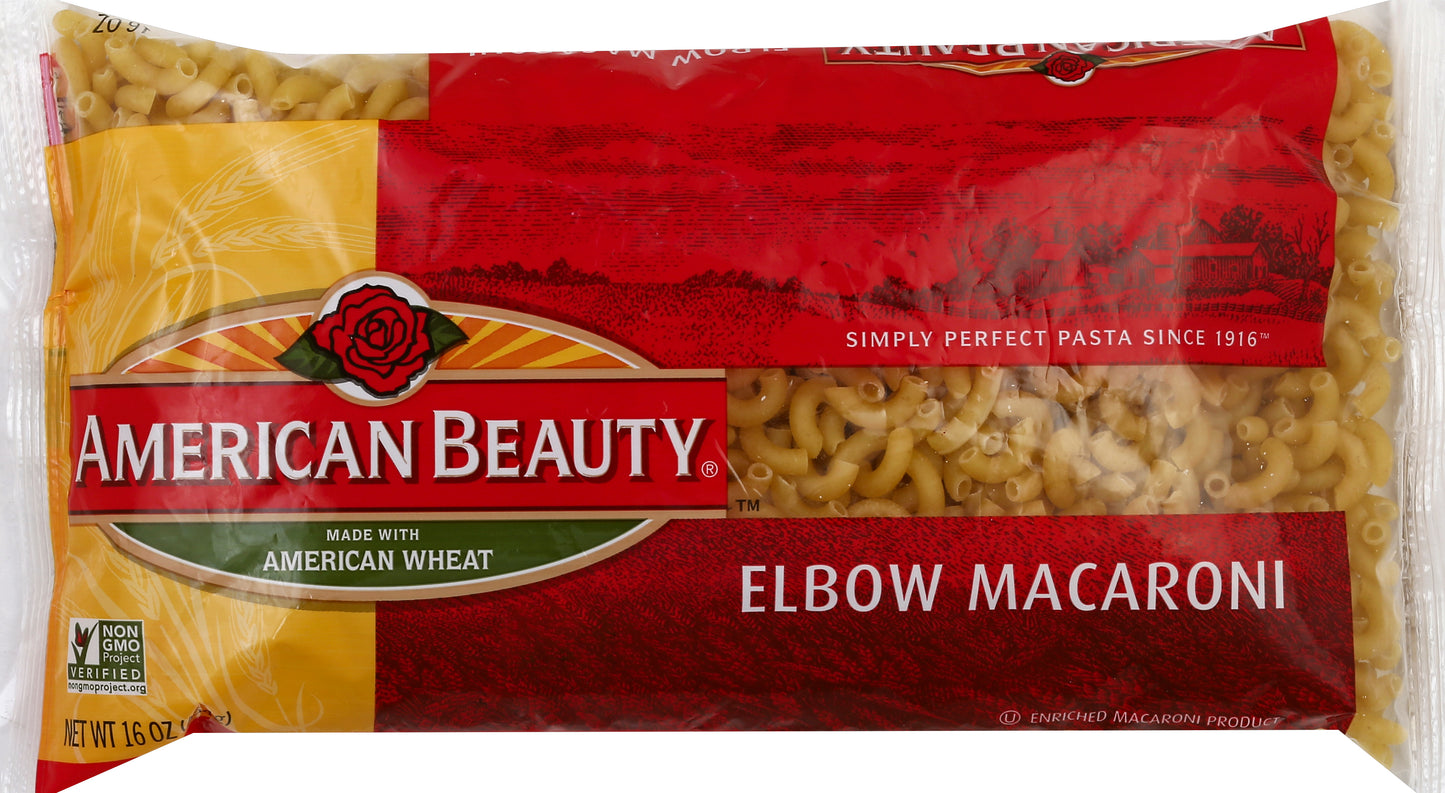 American Beauty Elbow Macaroni 16 oz