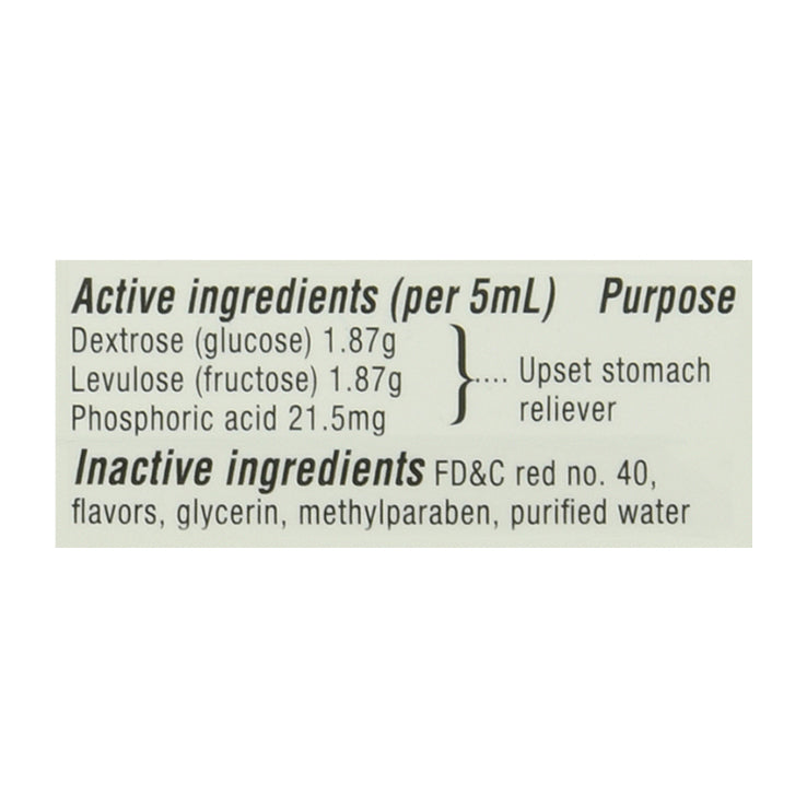 Emetrol Cherry Flavor Non-Drowsy Rapid Nausea Relief 4 fl oz Box