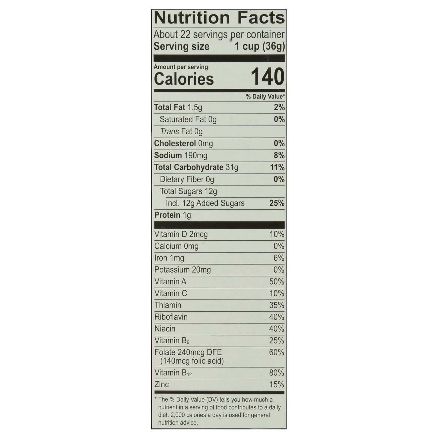 Fruity Pebbles Mega Size Fruit Flavor Sweetened Rice Cereal 27.5 oz Box