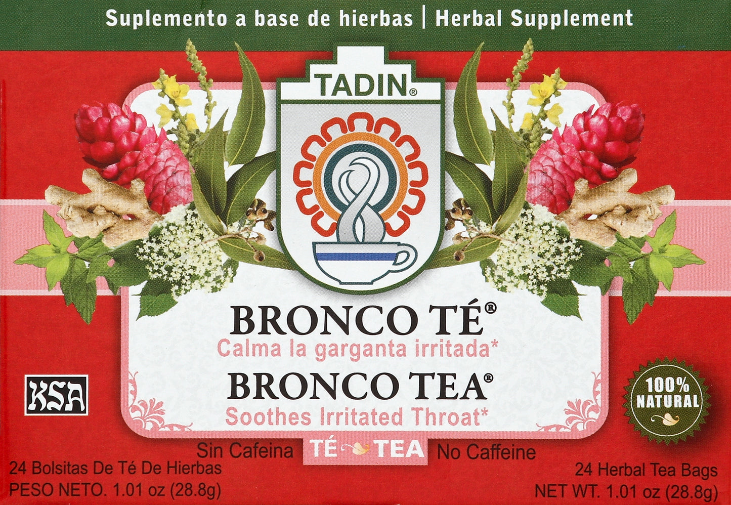 Tadin Herbal Tea 24 ea