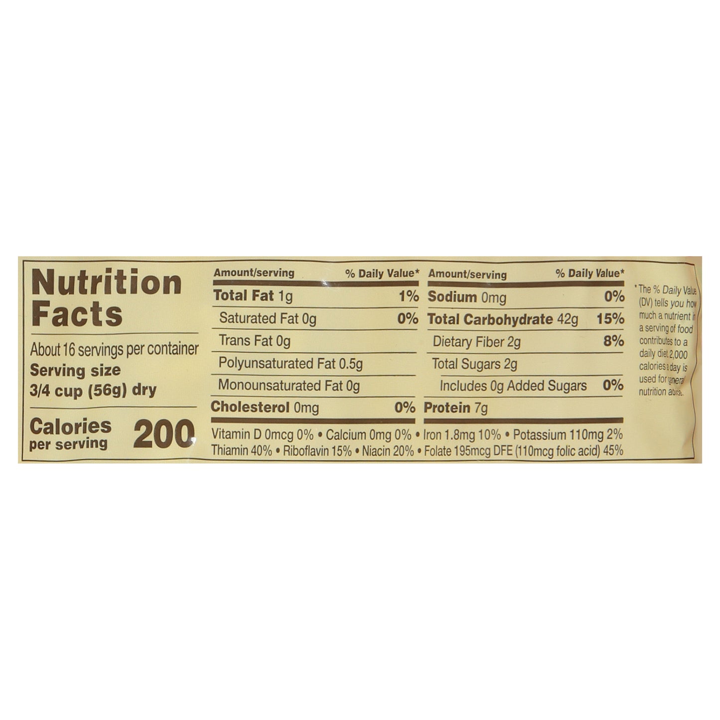 Golden Grain Large Elbows 32 oz