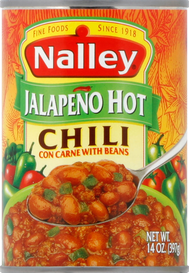 Nalley Chili Con Carne 14 oz