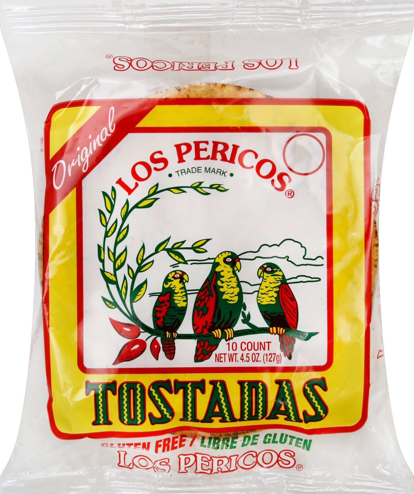 Los Pericos Tostadas 10 ea
