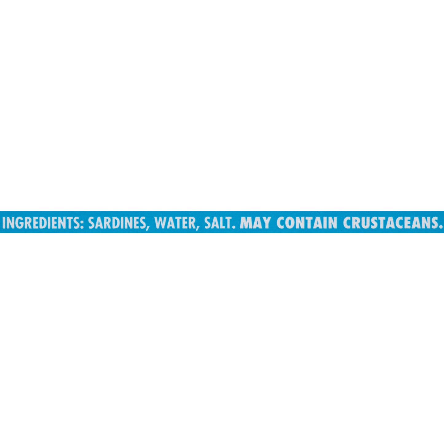 Beach Cliff Sardines in Water