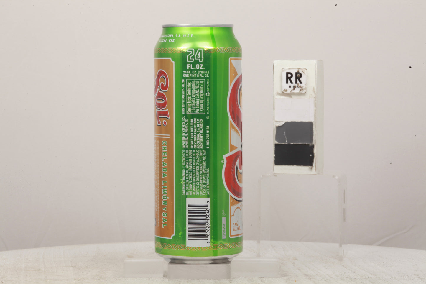 Sol Chelada Limon Y Sal Beer 24 fl oz Can