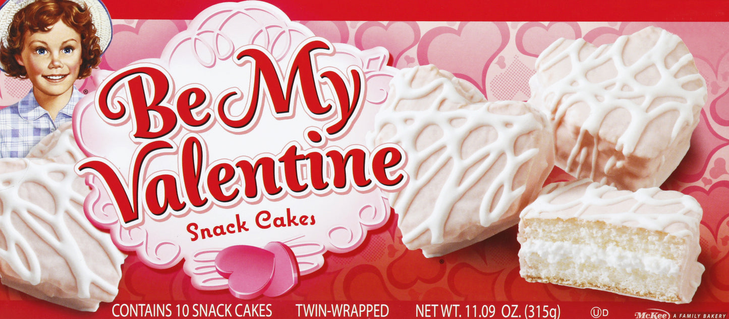 Little Debbie Be My Valentine Cakes 10 ea