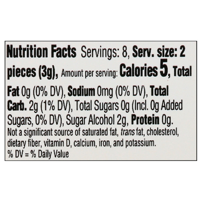 Dentyne Fire Sugar Free Spicy Cinnamon Gum 16 ea