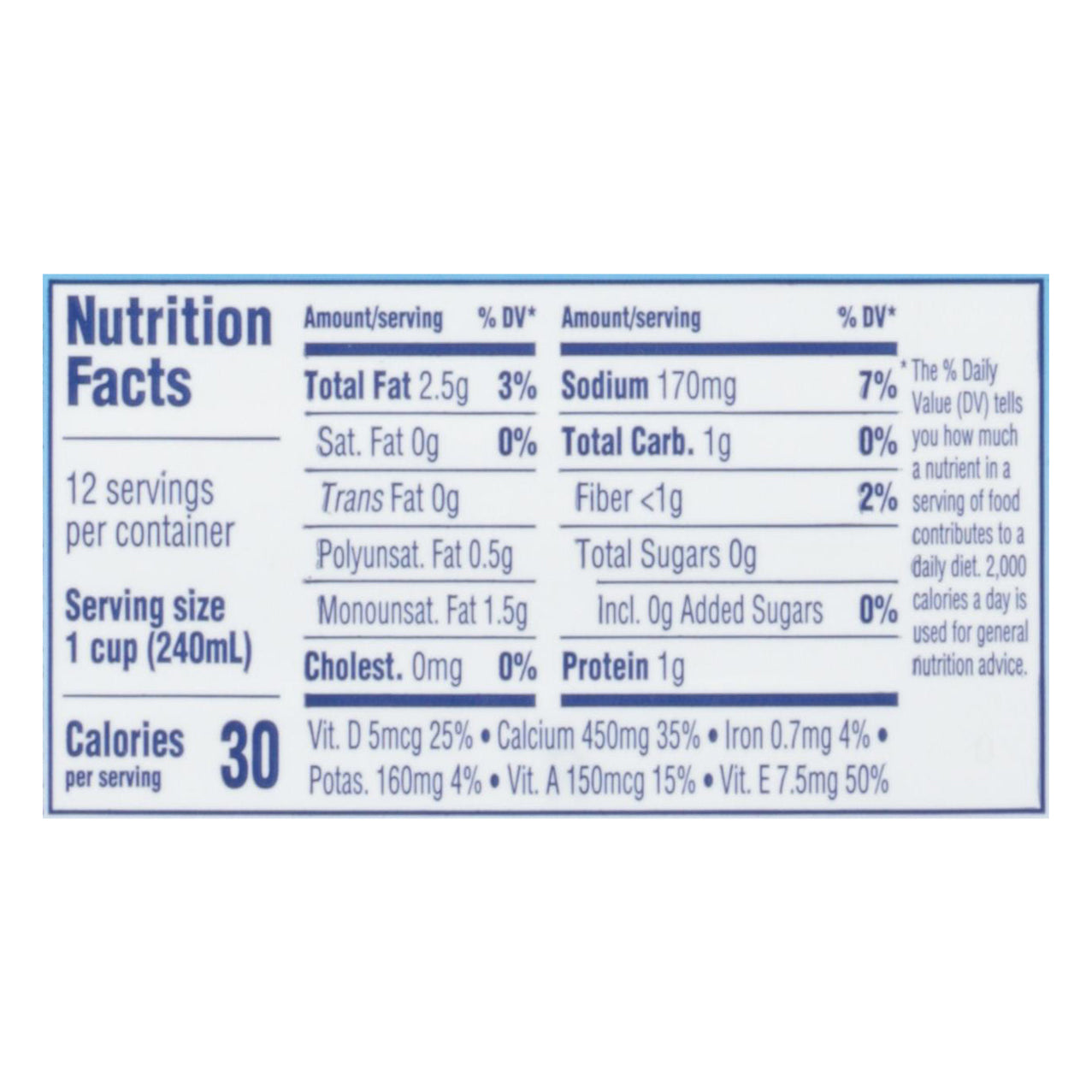 Almond Breeze Unsweetened Original Almondmilk 96 fl oz