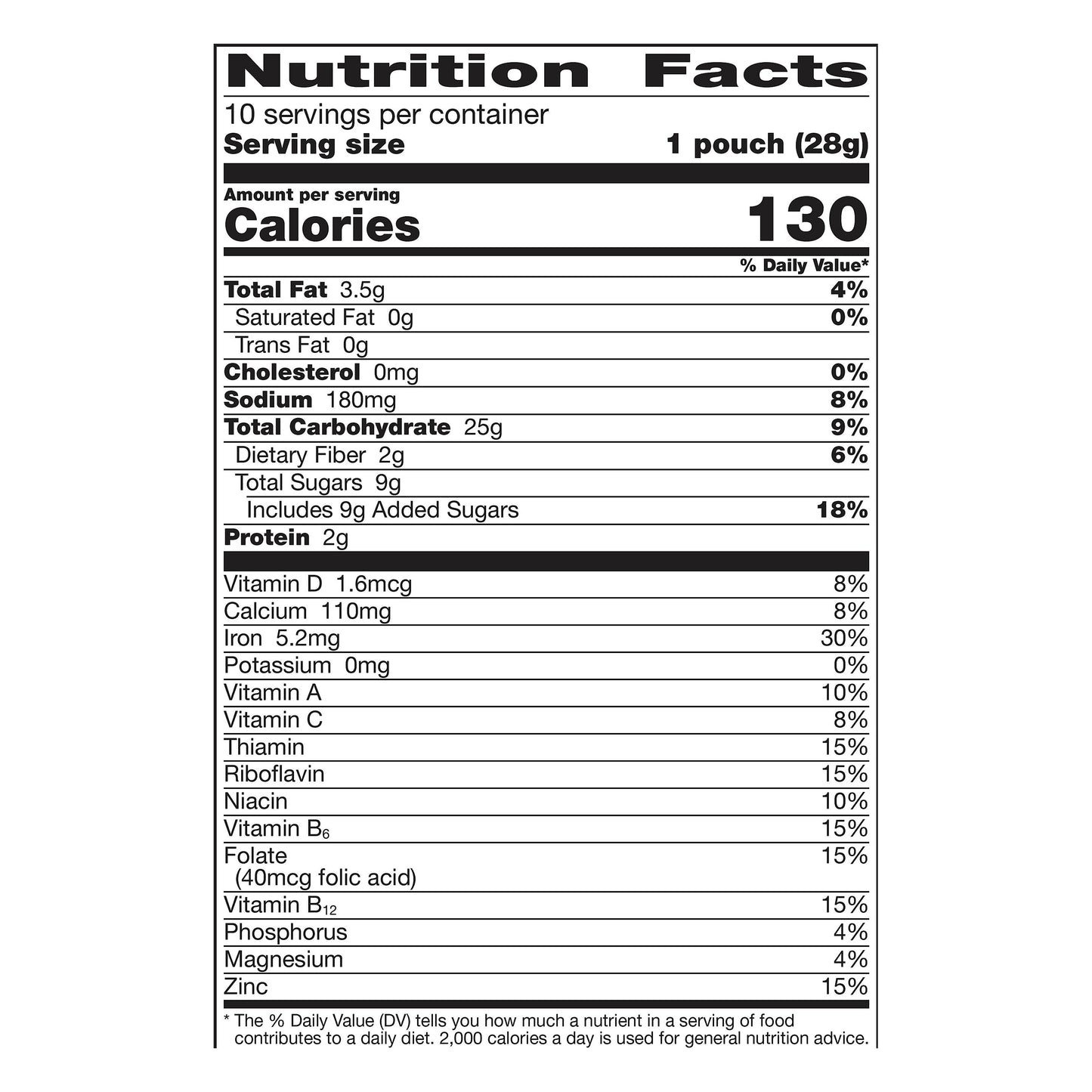 Cinnamon Toast Crunch Remix 10 Pack Cinnamon Vanilla Snacking Mix 10 ea
