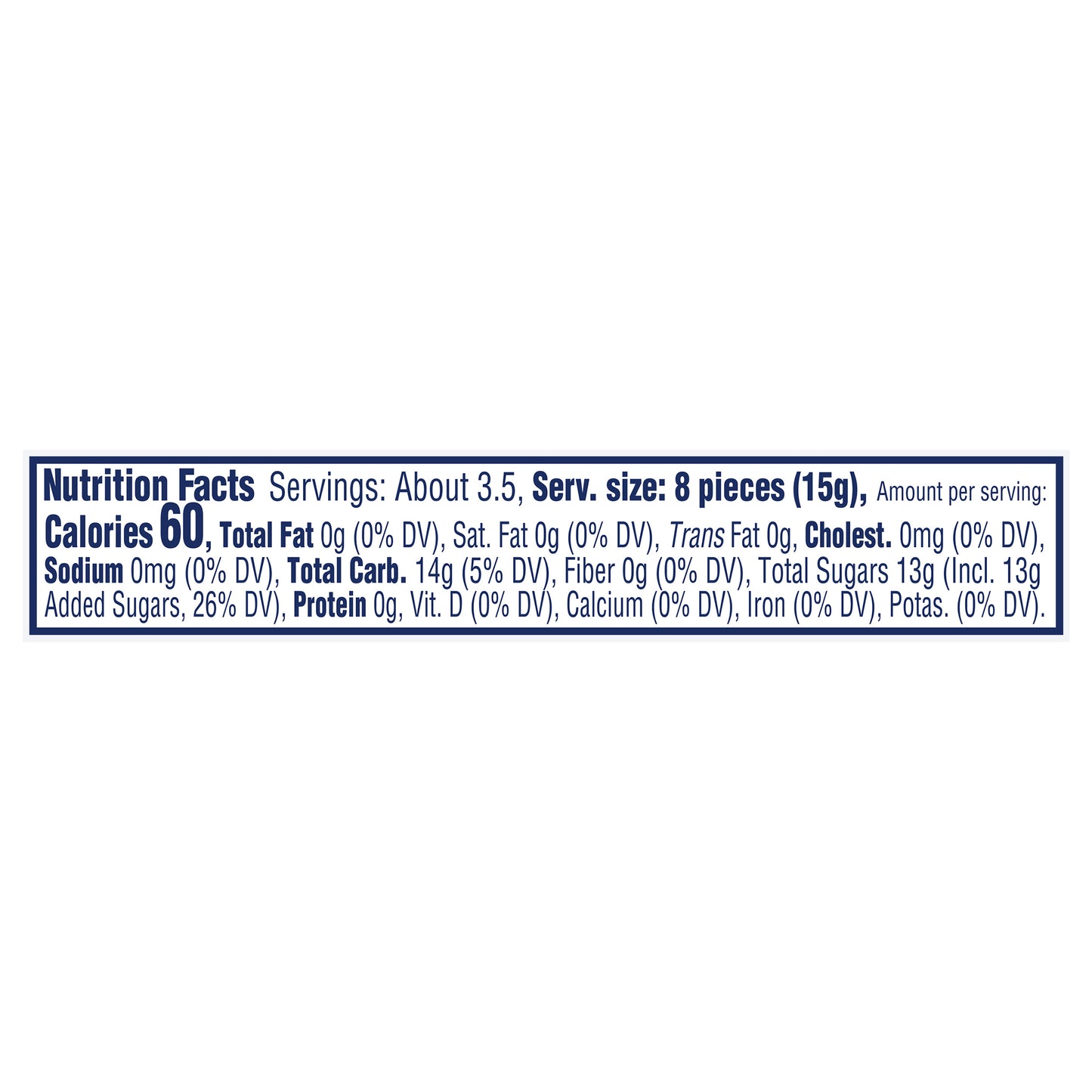 Sweet Tarts Original Candy 1.8 oz