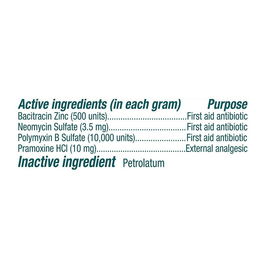 Neosporin + Pain Relief Dual Action Topical Antibiotic Ointment,.5 oz