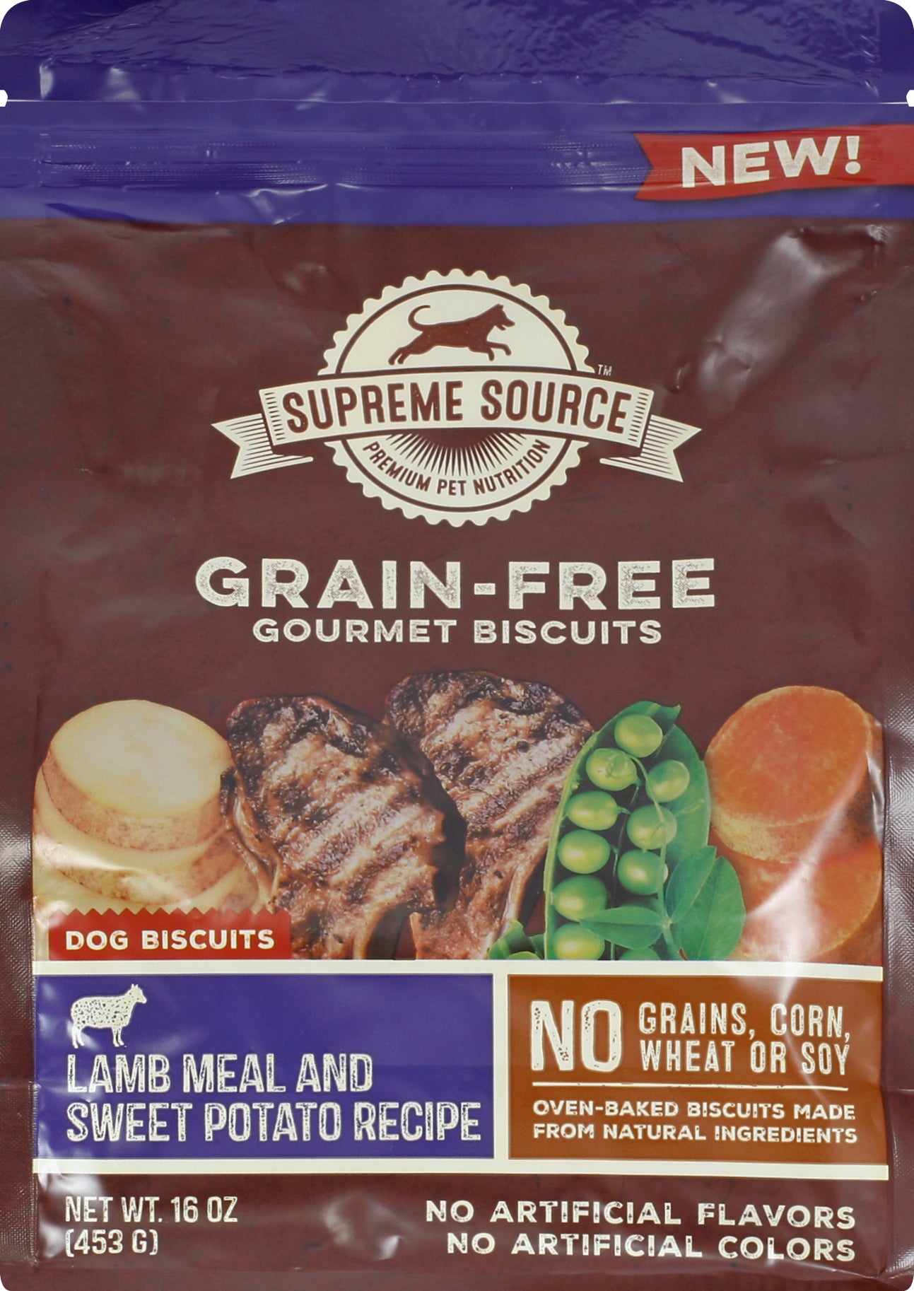 Supreme Source Dog Biscuits 16 oz
